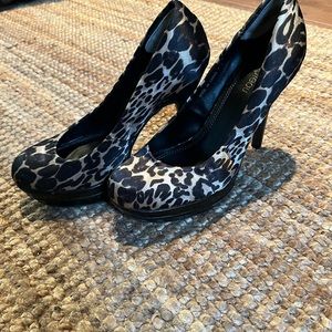 Leopard heels